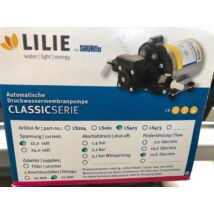 Lilie víz szivattyú, classic LP403, 12V Shurflo, 2,1 Bar, 10,6L