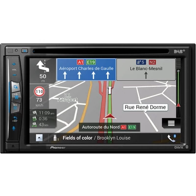 PIONEER AVIC-Z720DAB 2 DIN fejegység, NAVIGÁCIÓ, APPLE CARPLAY, WIFI