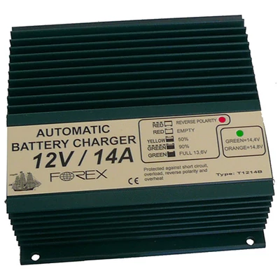 Forex automata akkumulátor töltő 12V/ 14A