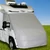 Hindermann Tyvek supra FC védőtakaró lakóautó kabinra, Ducato 2006-tól