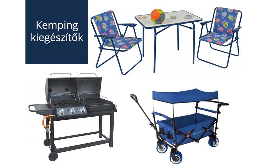 A legfontosabb kemping kiegészítők listája